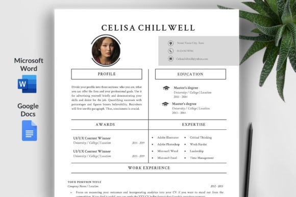 Download Simple Modern Resume Template - Simple Collection