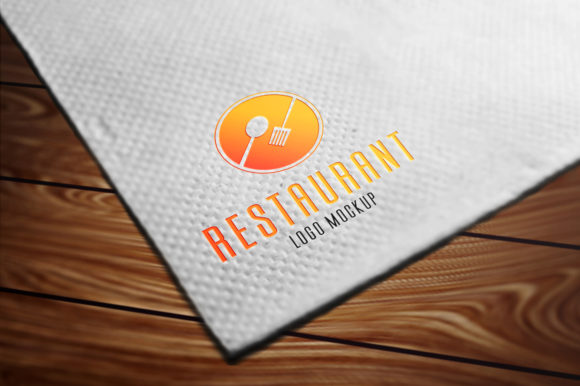 Download Restaurant Logo Mockup - Mockup Collection