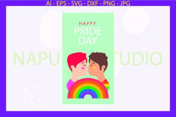 Download Pride | Card | Color Rainbow Story - Premium Resources