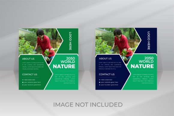 Download Nature Social Media Post Template - Nature social media Collection