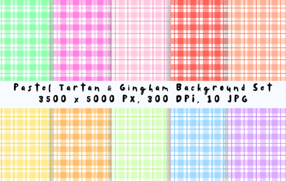 Download Pastel Tartan and Gingham Background - Premium Resources