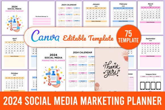 Download 2024 Social Media Marketing Planner - Social media marketing Collection