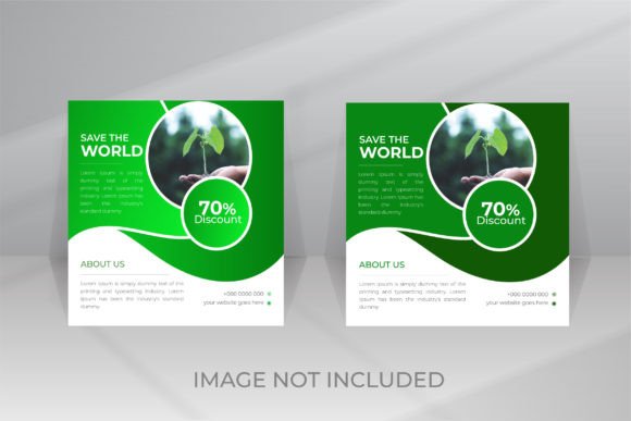 Download Nature Social Media Post Template - Nature social media Collection