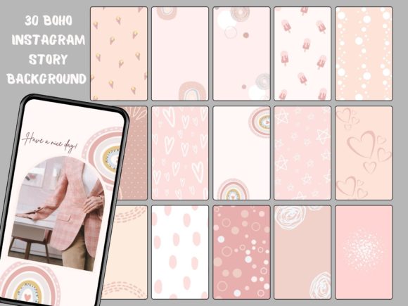 Download 30 Boho Instagram Story Background - Story background Collection